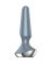 Анальная смарт-вибропробка Satisfyer Plug-ilicious 2 Ice Blue