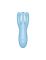 Клиторальный смарт вибратор Satisfyer Threesome 4 Blue с тремя пальчиками