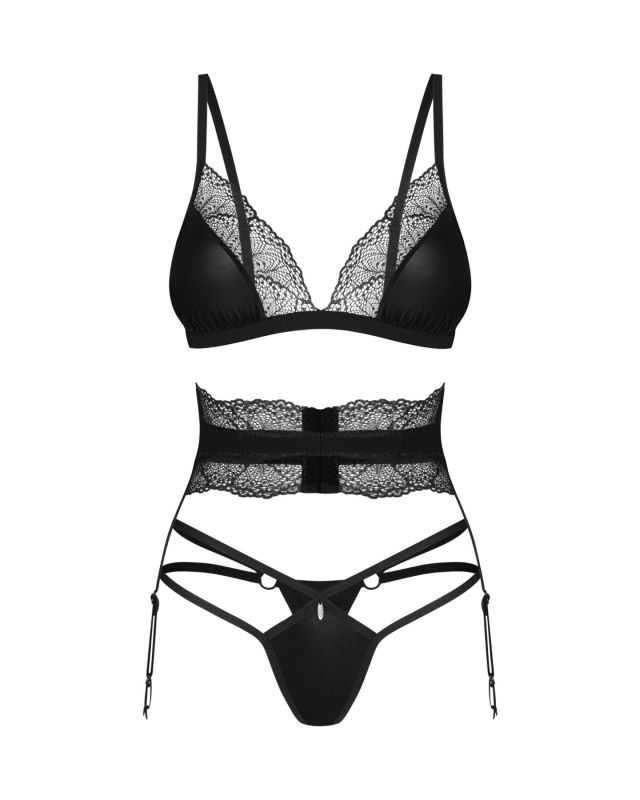 Комплект Obsessive Lobellis 3-pcs set M/L