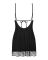 Пеньюар и трусики Obsessive Lobellis chemise & thong M/L