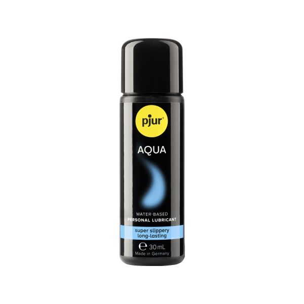 Лубрикант на водной основе pjur Aqua 30 мл, эффект бархатистой кожи без прилипания