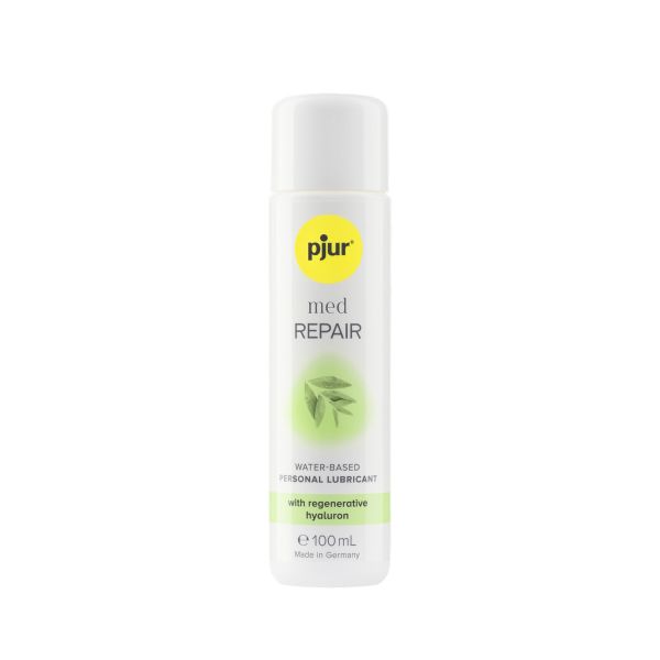 Лубрикант на водной основе pjur MED Repair glide 100 мл с регенерирующим гиалуроном для сухой кожи
