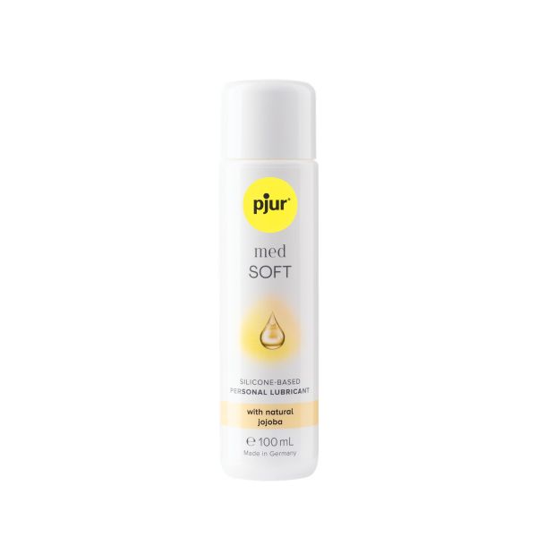 Силиконовая смазка pjur MED Soft glide 100 мл с маслом жожоба для очень сухой и чувствительной кожи