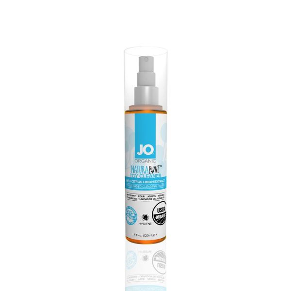 Очищающий спрей JO NATURALOVE — ORGANIC (120 мл) без сульфатов, триклозана и спирта