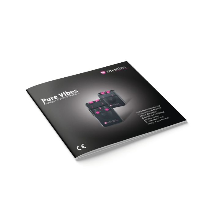 Электростимулятор Mystim Pure Vibes, 2 канала, 3 программы, механические переключатели