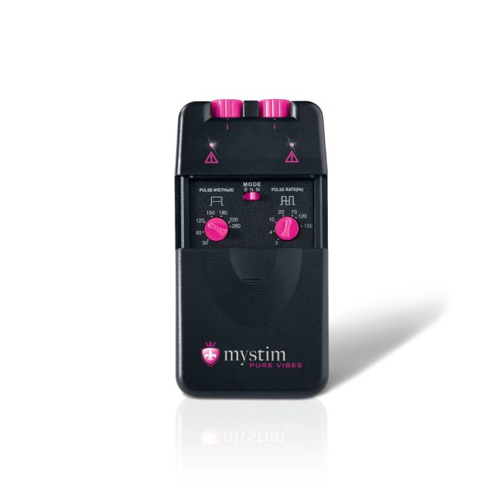 Электростимулятор Mystim Pure Vibes, 2 канала, 3 программы, механические переключатели