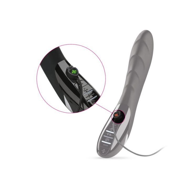 Вибратор с электростимуляцией Mystim Sizzling Simon eStim Black, миостимулятор