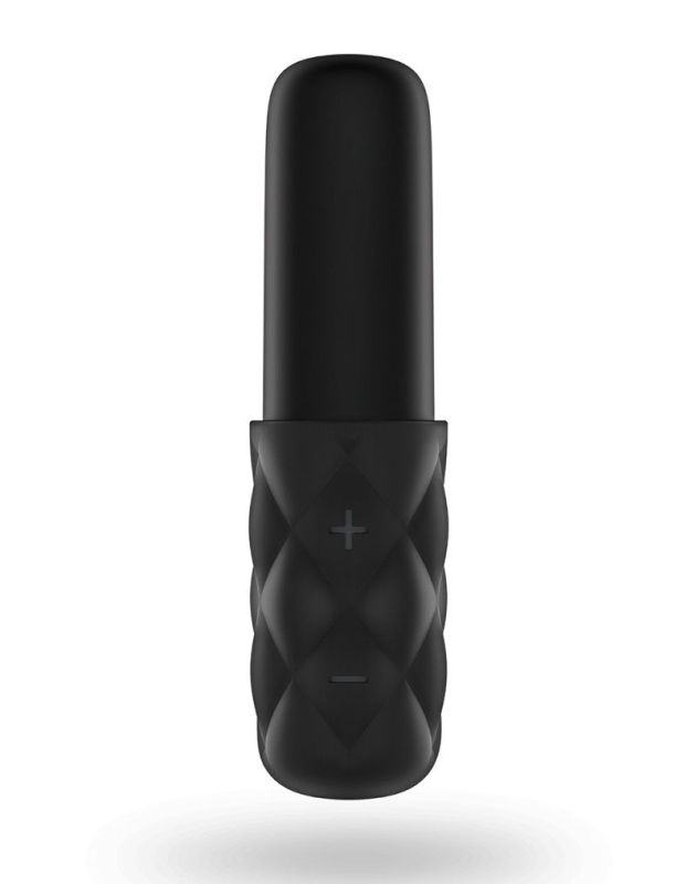Мощный мини-вибратор Satisfyer Sparkling Darling Silver со съемным колпачком, 15 режимов работы