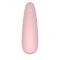 Вакуумный клиторальный стимулятор Satisfyer Curvy 2+ Pink с управлением через интернет