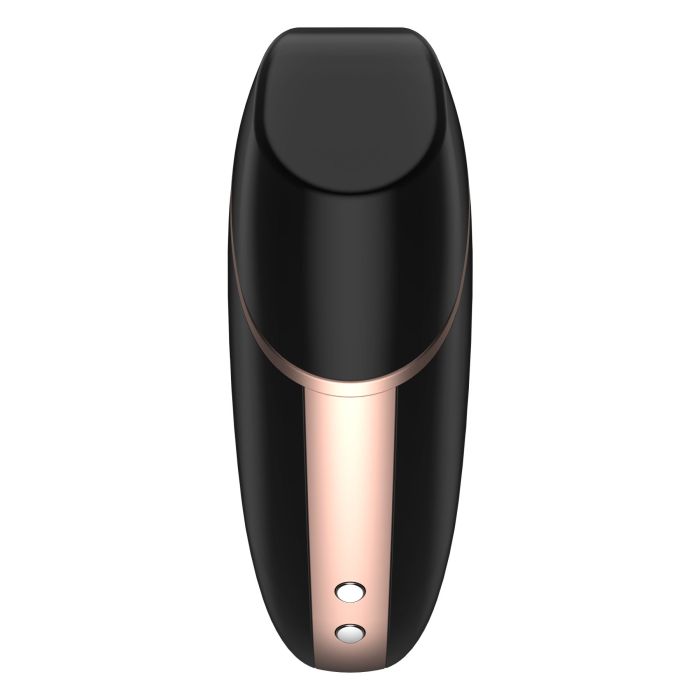 Вакуумный клиторальный стимулятор Satisfyer Love Triangle Black с управлением через интернет