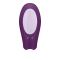 Смарт-вибратор для пар Satisfyer Double Joy Violet с широким клиторальным стимулятором