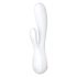 Смарт вибратор-кролик Satisfyer Mono Flex White, 2 мотора, управление через интернет