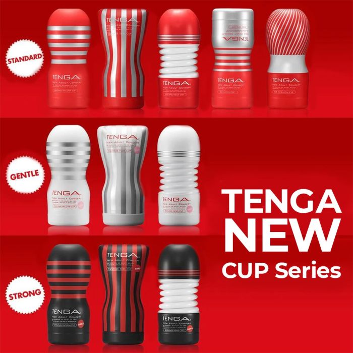 Мастурбатор Tenga Air Cushion Cup (24 воздушные камеры внутри)