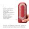 Набор мастурбатора с нагревателем Tenga Flip Zero Red + Flip Warmer
