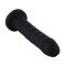 Силиконовый фаллоимитатор для секс-машин Hismith 7.1" Anal Dildo Black, система KlicLok
