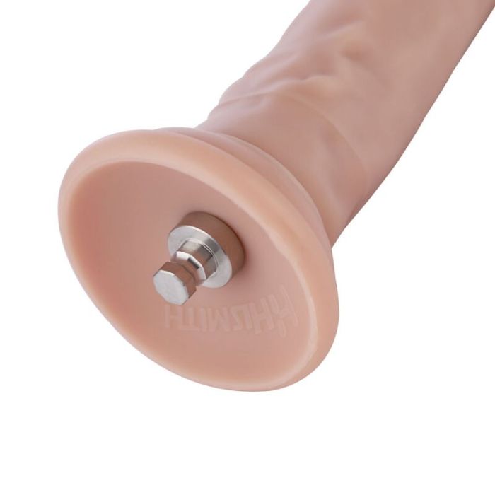 Реалистичный фаллоимитатор для секс-машин Hismith 7.5" Flexible Silicone Dildo, система KlicLok