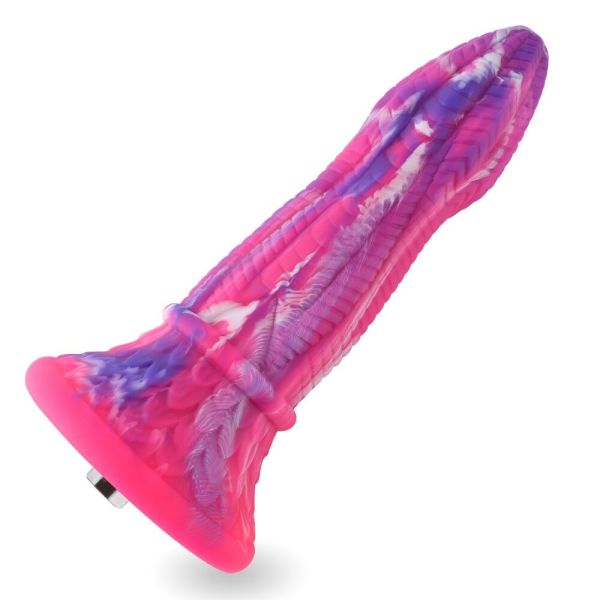 Фаллоимитатор для секс-машин Hismith 10.3" Silicone Monster Dildo Series, KlicLok и присоска