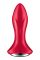 Анальная смарт-вибропробка с жемчужным массажем Satisfyer Rotator Plug 1+ Red