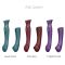 Смартвибратор 3в1 Zalo — Queen Twilight Purple, пульсирующая жемчужина и вакуум, кристалл Swarovski