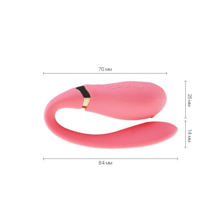 Смартвибратор для пар Zalo — Fanfan Rouge Pink
