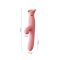Вибратор с подогревом и вакуумной стимуляцией клитора Zalo - ROSE Vibrator Strawberry Pink