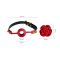 Роскошный кляп в виде розы Zalo - Rose Ball Gag, двойное использование