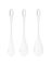 Набор йони бусин Satisfyer Yoni Power 1 White, диаметр 2-2,5-3см, вес 22-46-74гр