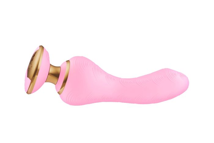 Вибратор для точки G Shunga Sanya Light Pink, гибкий ствол