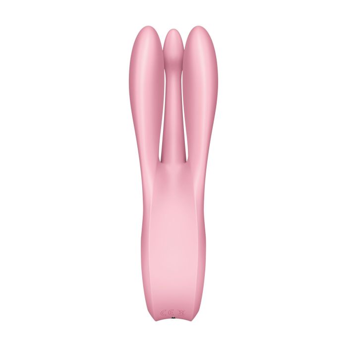 Клиторальный вибратор Satisfyer Threesome 1 Pink с тремя гибкими пальчиками