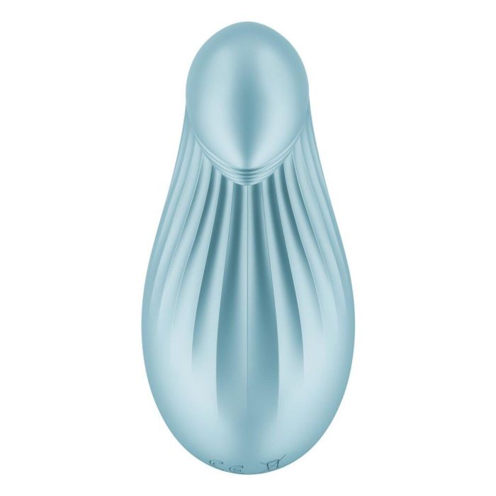 Вибратор Satisfyer Dipping Delight Light Blue, 2 мотора, гибкий кончик