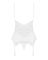 Сатиновый кружевной корсет Obsessive 810-COR-2 babydoll & thong L/XL, белый, корсет, танга
