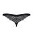 (SALE) Кружевные танга с доступом Obsessive 828-THC-1 crotchless thong L/XL, черные