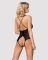 Сетчатое боди с открытыми ягодицами Obsessive 841-TED-1 teddy S/M, черный