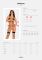 Боди из стреп с доступом Obsessive Badossa crotchless teddy S/M, черный