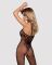 (SALE) Бодистокинг Obsessive Bodystocking G308 S/M/L, халтер, декор в виде татуировки