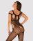Бодистокинг Obsessive Bodystocking G322 S/M/L, фантасмагорически-силуэтный крой
