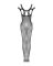 Бодистокинг Obsessive Bodystocking G322 S/M/L, фантасмагорически-силуэтный крой