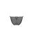 Полупрозрачные трусики с подвеской Obsessive Ivannes panties black S/M, черные