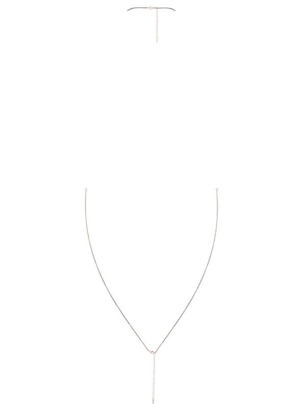 (SALE) Цепочка для бюста с кулоном-звездой Obsessive Bijou 902