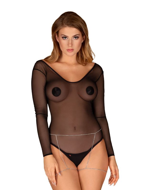 (SALE) Цепочка-гартеры с камнями Obsessive Bijou 905