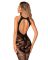 (SALE) Сетчатый бодистокинг без рукавов Obsessive Bodystocking G331 S/M/L, black, с доступом