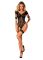 (SALE) Нейлоновый бодистокинг с имитацией гартер Obsessive Bodystocking G334 S/M/L, black, с доступом