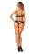 Комплект белья Obsessive Natilya 2-pcs set M/L, black, бюстгальтер, трусики