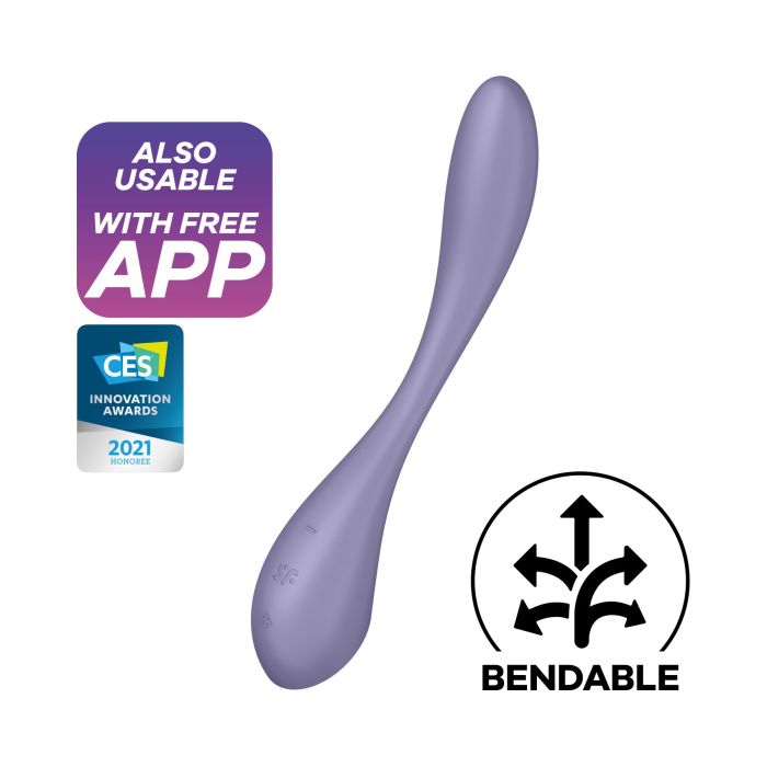 Универсальный смарт-вибратор Satisfyer G-Spot Flex 5+ Lilac