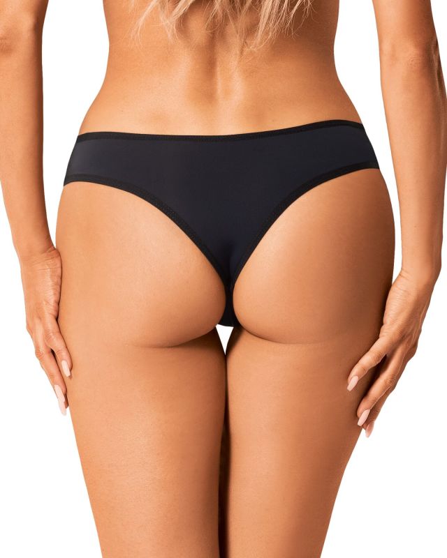 Сетчатые трусики под омбре Obsessive Bella Rou panties M/L