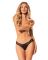 Сетчатые трусики под омбре Obsessive Bella Rou panties M/L