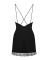 Сорочка и трусики Obsessive Bella Rou chemise & thong XL/2XL