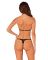 Полупрозрачный комплект Obsessive Celia Noir 2-pcs set M/L, бюстгальтер, стринги