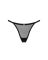 Прозрачные стринги с кружевом Obsessive Celia Noir thong M/L