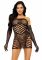 Leg Avenue 2 PC Tube dress and gloves OS Black